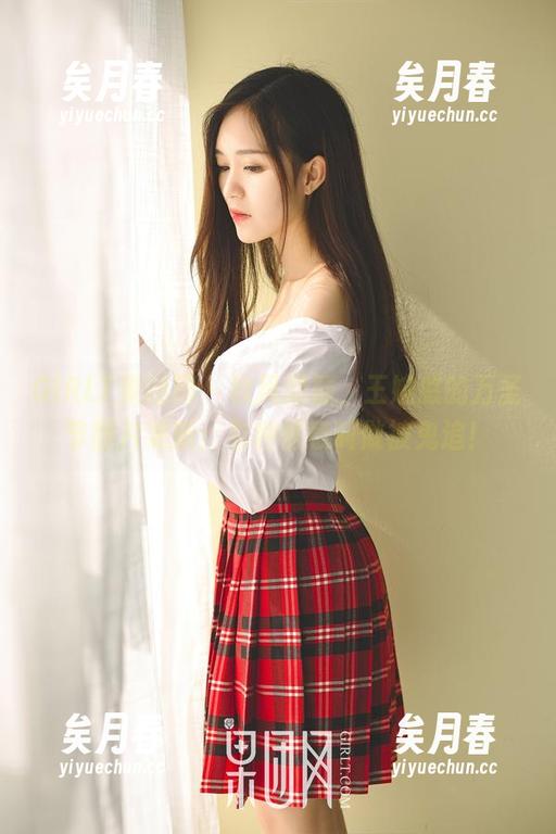 GIRLT果团网-王婉悠 GIRLT果团网 - 秋风瑟瑟,王婉悠的万圣节图片更新:有种惬意叫做被鬼追!