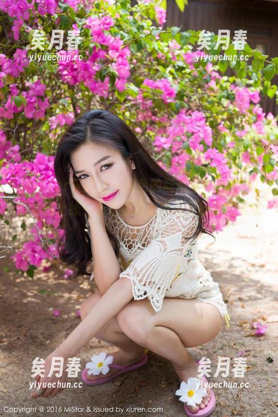 MiStar魅妍社 - 白色的斯戴媛Amy，免费套图上线！小心你把心丢在那份清纯里哦！