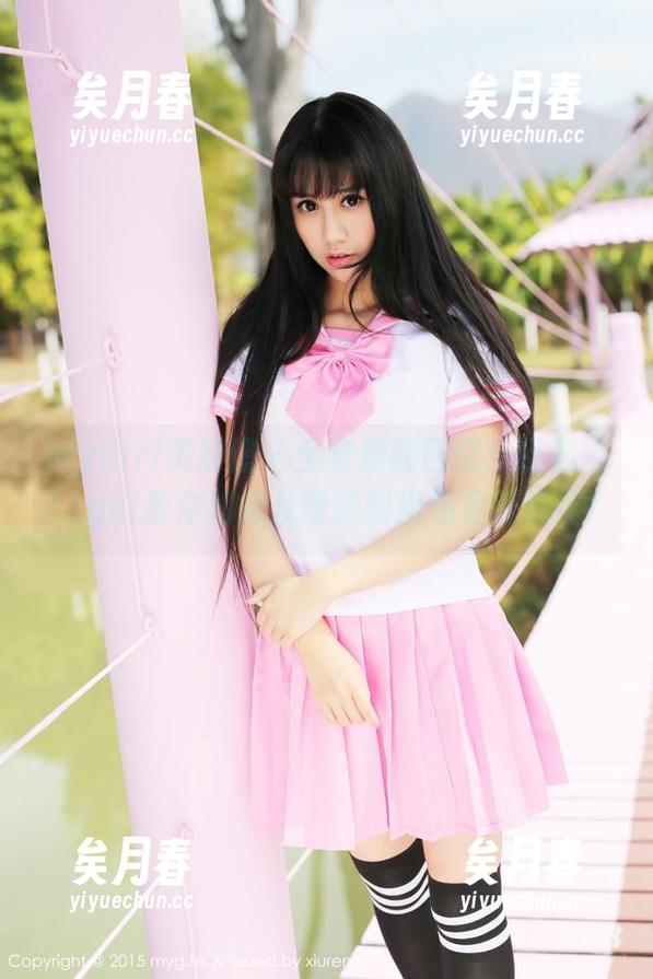 MyGirl美媛馆-田芯娜Angel MyGirl美媛馆 - 全套校园回忆:田芯娜Angel教你如何从课堂到操场另辟蹊径!