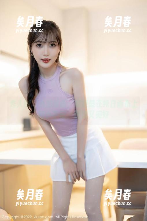 秀人网 - 私拍绘画：顾楚楚在纯白画布上的小宇宙，恍惚又美好