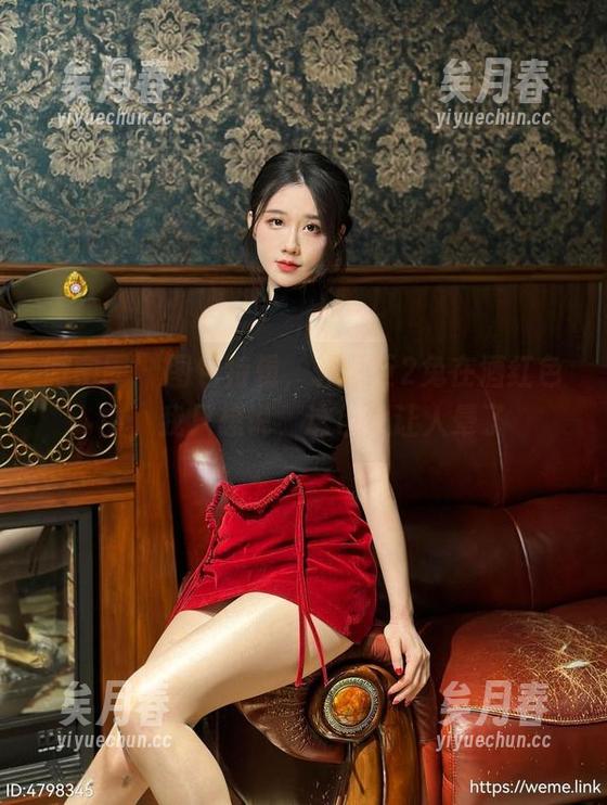 轩子巨2兔 微密圈 - 图包特辑,轩子巨2兔在酒红色中,我只想说,这色太让人晕了